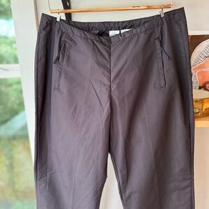 Vintage Nike Black Low Rise Track Pants Wind Pants Size Medium